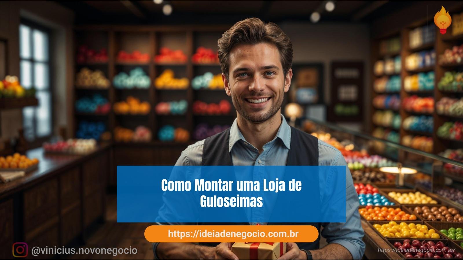 Localização para loja de guloseimas