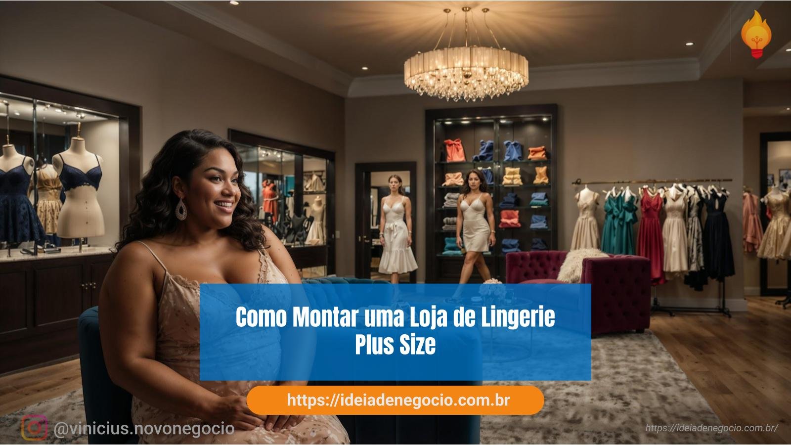 como montar loja de lingerie plus size
