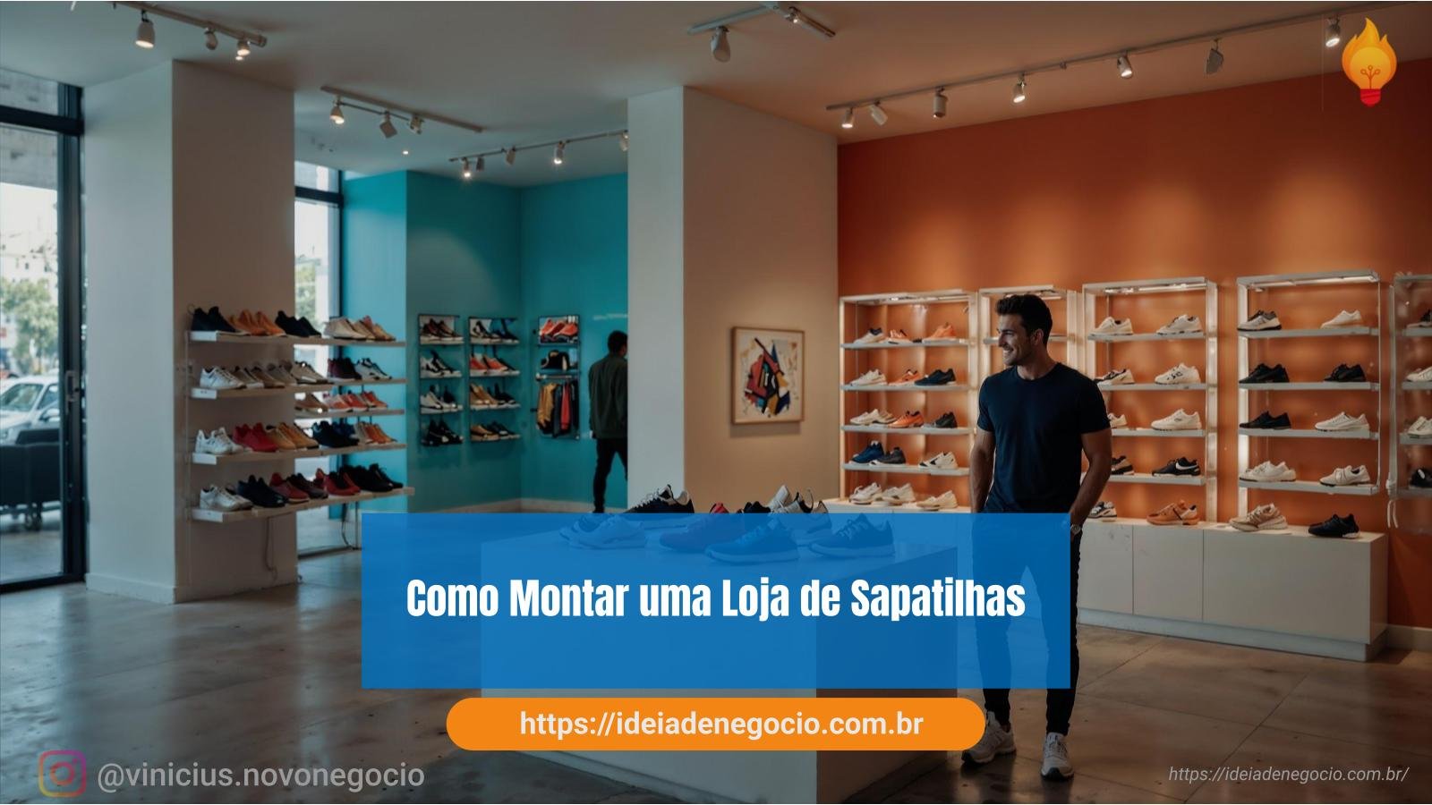 como montar uma loja de sapatilhas