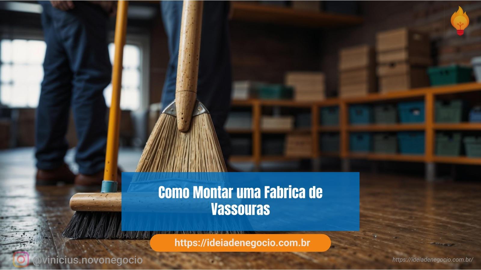 Fábrica de vassouras industrial 2025
