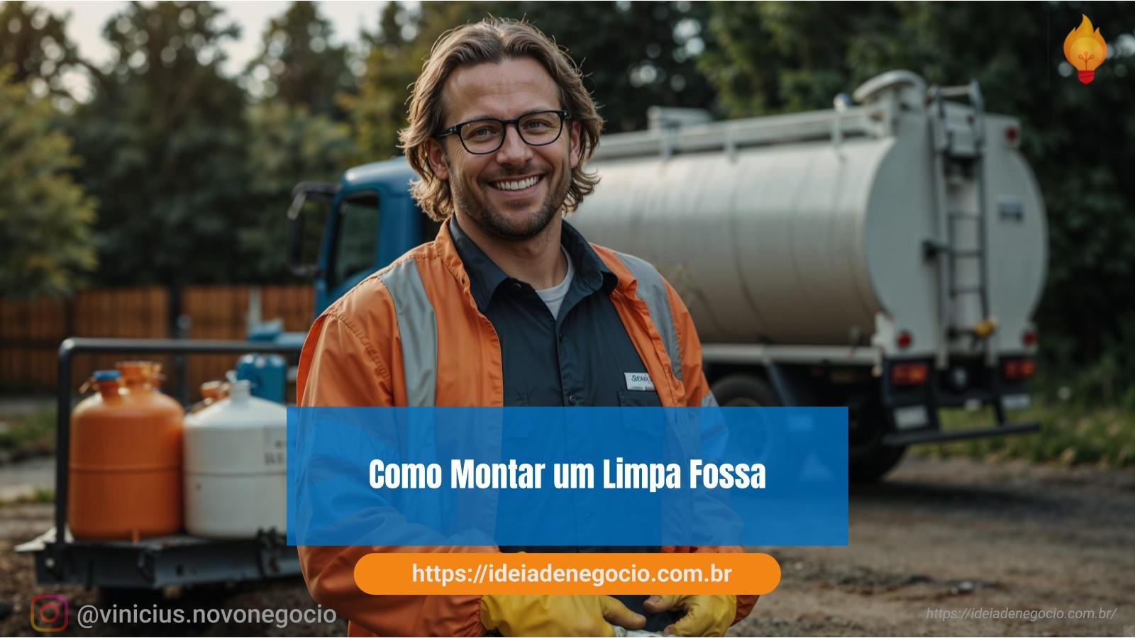 Limpa fossa processo de limpeza